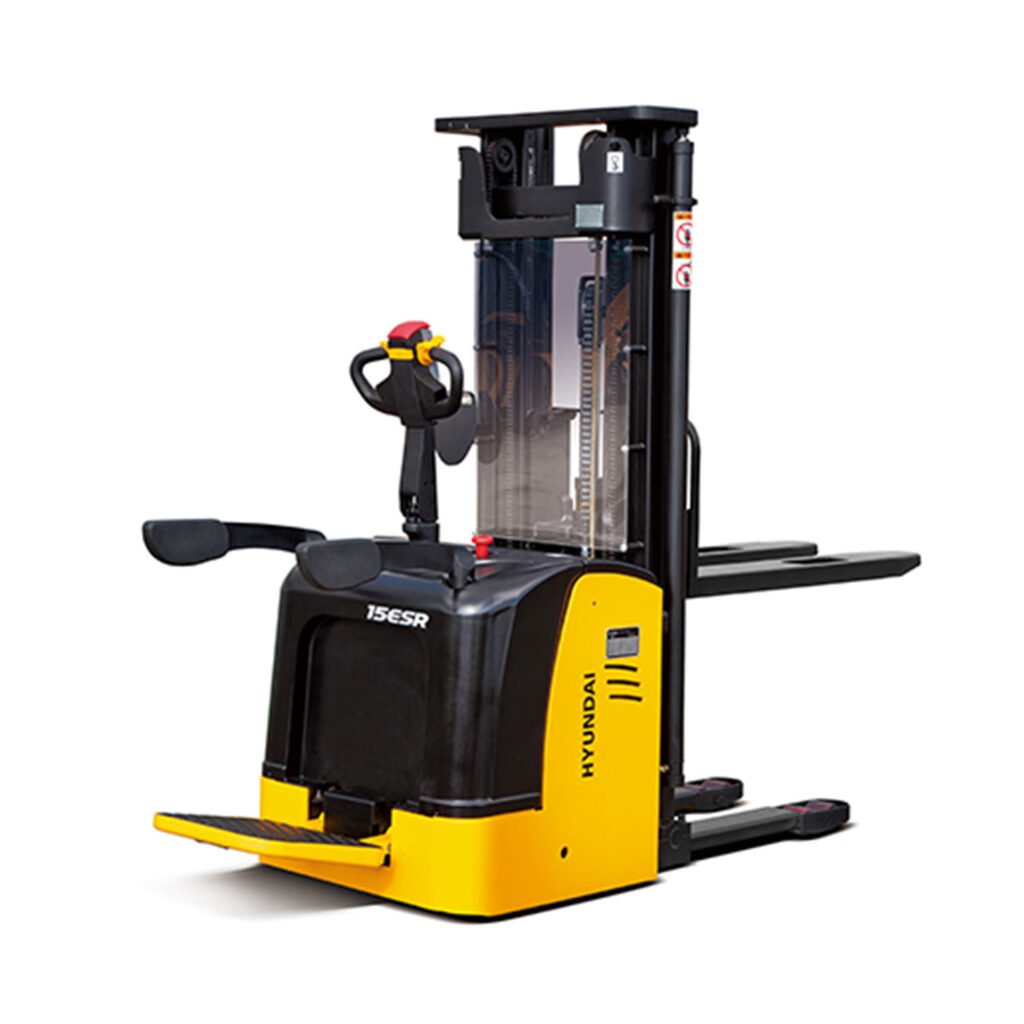 1.5 tons Electric Stacker (Rider Type) (ESR) - Hyundai Forklift Philippines